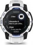 Garmin Instinct 2.29 cm (0.9") MIP 45 mm Digital 176 x 176 pixels Touchscreen Black, White GPS (satellite)