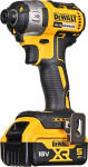 Dewalt DCF887P2-QW power wrench Black,Yellow 1/4" 3250 RPM 205 Nm 18 V