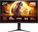 AOC Monitor 27 inch C27G4Z2 Curved VA 260Hz HDMIx2 DP HAS
