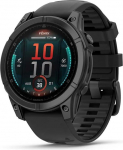 Garmin Fenix E 3.3 cm (1.3") AMOLED 47 mm Digital 416 x 416 pixels Touchscreen Black Wi-Fi GPS (satellite)