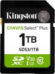 Kingston Memory card SD 1TB Canvas Select Plus Gen3 150MB/s