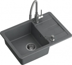 Quadron Segisti kraanikauss ja dosaatoriga, READY SMART, TQ6244RSSZ, hall
