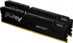 Kingston Technology FURY Beast 16GB 5200MT/s DDR5 CL40 DIMM (Kit of 2) Black