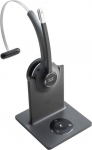 Cisco Słuchawki Cisco 561 Wireless Single - Headset - On-Ear - konwertowalny - DECT 6.0 - kabellos - mit Multibase Station - fur Webex Board 55, Board 70, Board 85, Codec Pro - No Radio, Room 55, Room 70, Room Kit Mini