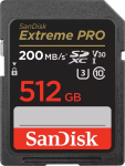 Sandisk Extreme PRO 512 GB SDXC Class 10