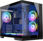 Modecom Computer case Volcano Panorama APEX ARGB 5F MIDI grey