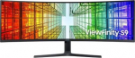 Samsung Monitor 49 inches ViewFinity S9 VA 5120x1440 DQHD 32:9 2xHDMI 1xUSB-C (90W) 1xDP 3xUSB 3.0 LAN (RJ45) 4ms HAS speakers curved 3Yon-site