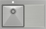Quadron Zlewozmywak Quadron RUSSEL 111 SteelQ stal szczotkowana