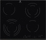Electrolux EHF6343FOK hob Black Built-in 60 cm Ceramic 4 zone(s)