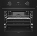 MPM -63-BO-30 built-in electric oven Black