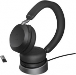 Jabra Headphones Evolve2 75 Link380a MS Stereo Stand