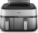 Philips Frytkownica beztłuszczowa Philips Dual Basket NA555/00