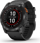 Garmin fēnix 7X Pro 3.56 cm (1.4") MIP 51 mm Digital 280 x 280 pixels Touchscreen Grey Wi-Fi GPS (satellite)