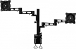 Logilink Dual monitor mount 13- 26 inches, aluminium