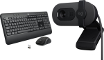 Logitech Klawiatura + mysz Logitech MK540 Advanced US (920-008685) + Brio 100 (960-001585)