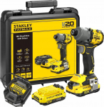 Stanley 2&times;2.0Ah SFMCF830D2K STANLEY impact wrench
