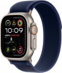Apple Watch Ultra 2 GPS + Cellular 49 mm Natural Titanium Case with Blue Trail Loop - M/L