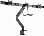 Gembird Mounting arm 3 monitors 17-27 6kg