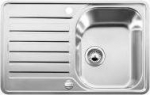 Blanco Zlewozmywak Blanco Zlewozmywak 1-komorowy z ociekaczem Lantos 45 S-IF Compact stal szczotkowana (519059)