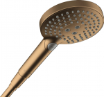 Hansgrohe Rankinio du&scaron;o galva Hansgrohe Raindance Select S Hand Shower 120 3jet 26014140, bronza
