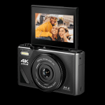 Easypix Aparat cyfrowy EasyPix V64 Flip czarny