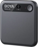 Boya Notra AI powered audio transcripter, summanizer and wireless note recorder, 64GB, black EU