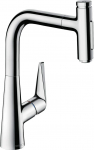 Hansgrohe K&ouml;&ouml;gisegisti v&auml;ljat&otilde;mbuva voolikuga Talis Select M51 73868000