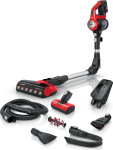 Bosch BCS711PET stick vacuum/electric broom Battery Dry Bagless 0.3 L Black, Red 3 Ah