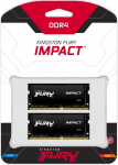 Kingston Technology FURY 64GB 3200MT/s DDR4 CL20 SODIMM (Kit of 2) Impact