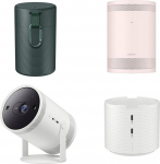 Samsung Projektor Samsung The Freestyle (Gen 2) 30-100'' biały/r&oacute;żowy - Projektora komplekts F-SP-LFF3-BOX2 (8806097856078)