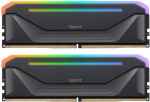 Apacer Pamięć DDR5 Apacer NOX RGB 32GB (2x16GB) 6000MHz CL38 1,35V Black HS