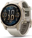 Garmin fenix 8 3.3 cm (1.3") AMOLED 43 mm Digital 416 x 416 pixels Touchscreen Gold Wi-Fi GPS (satellite)