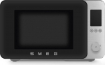 Smeg Kuchenka mikrofalowa Smeg SMEG MOC02BLMEU Kombi-st&oacute;ł- Mikrofala + Gorące powietrze/Grill