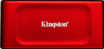 Kingston Dysk zewnętrzny SSD Kingston XS1000 1TB Czerwony (SXS1000R/1000G)