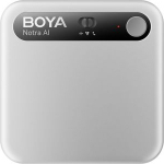 Boya Notra AI powered audio transcripter, summanizer and wireless note recorder, 64GB, silver EU