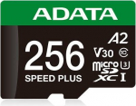Adata microSD Speed Plus card 256GB UHS1 U3 V30 A2 180/160 MB/s