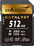Exascend Karta ExAscend Catalyst SDXC 512 GB Class 10 UHS-II/U3 V60 (EX512GSDV60)