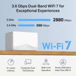 Mercusys Halo H25BE(3-pack) WiFi7 Mesh (BE3600,2,4GHz/5GHz,3xGbELAN/WAN)