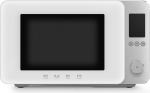 Smeg Kuchenka mikrofalowa Smeg SMEG MOC02WHMEU Mikrofal&oacute;wka z funkcją grilla + funkcja grilla