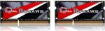 G.skill Memory SODIMM Ultrabook DDR3 16GB (2x8GB) Ripjaws 1600MHz CL9 - 1.35V Low Voltage