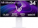 LG Monitor LG UltraGear OLED 34GX90SA-W Smart