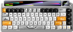 Aula Gasket AMG65 White Jasper RGB Keyboard
