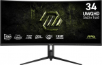 MSI Monitor MSI MAG 342CQRFDE E20 - LED-Monitor - Gaming - zakrzywiony - 86.4 cm (34'') - 3440 x 1440 UWQHD @ 200 Hz - szybki VA - 300 cd/m2 - 3500:1 - 1 ms - 2xHDMI, DisplayPort