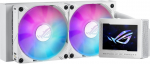 Asus ROG RYUJIN III 240 ARGB White Edition Protsessor K&otilde;ik-&uuml;hes vedelikujahuti 12 cm Valge 1 tk