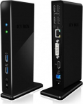 Icybox IB-DK2241AC USB,HDMI,LAN,DVI-I,Mic