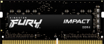 Kingston Fury Pamięć do laptopa Kingston Fury Impact, SODIMM, DDR4, 16 GB, 3200 MHz, CL20 (KF432S20IB/16)