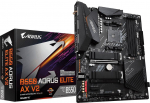 Gigabyte B550 AORUS ELITE AX V2 Motherboard - AMD Ryzen 5000 CPUs, 12+2 Phases VRM, up to 4733MHz DDR4, 1xPCIe 4.0 + 1xPCIe 3.0 M.2, Wi-Fi 6E, 2.5GbE LAN, USB 3.2 Gen 2