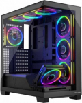 Modecom PC CASE STELLAR 8F ARGB 10 BLAC
