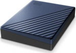 WD Dysk zewnętrzny HDD WD My Passport Ultra 4TB Niebieski (WDBFTM0040BBL-WESN)