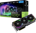 PNY Karta graficzna PNY GeForce RTX 5070 Ti EPIC-X RGB Overclocked Triple Fan Plus 16GB GDDR7 DLSS4 (VCG5071T16TFXXPB1-O)